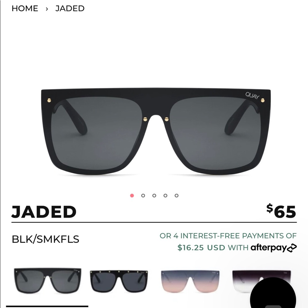 QUAY Australia Jaded Sunglasses